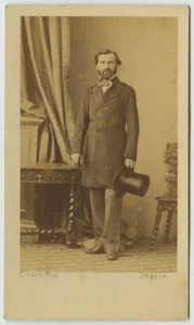 CDV 1860-70 Disdéri. Le compositeur Giuseppe Verdi (1813-1901). - Picture 1 of 2