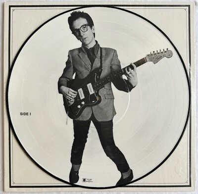 Elvis Costello -My Aim Is True/This Years Model- Very Rare Promo Picture Disc LP - Image 1 of 4