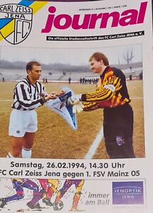1993/94 2.Bundesliga FC Carl-Zeiss-Jena - FSV Mainz 05