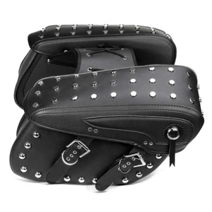 Bolsas alforja para Honda Shadow VT 750 / 600 / 125 C VH6 negro - Imagen 1 de 5