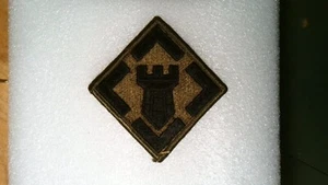 MILITARY PATCH US ARMY SUBDUED FOR SHOULDER SEW ON 20TH ENGINEERS BRIGADE - Picture 1 of 1