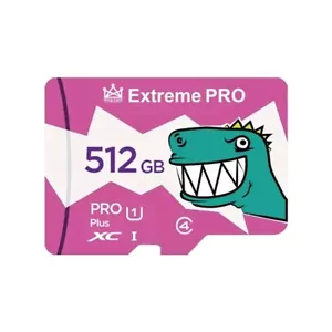 Extreme Pro Dino Micro SD Card, Water Proof, With Free Adapter UK Stock - Picture 1 of 5