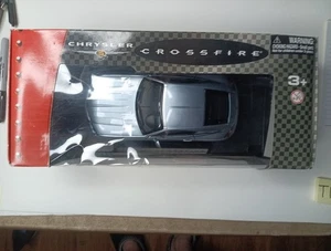 Motor Max Silver Chrylser Crossfire 1:18 Scale Diecast NIB With Shipping Bands  - Picture 1 of 18