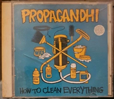 How to Clean Everything [PA] by Propagandhi (CD, Aug-1993, Fat Wreck Chords) - Imagem 1 de 3