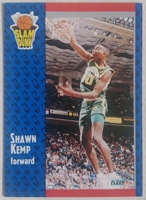Carte NBA Shawn Kemp 1991-92 Fleer - Slam Dunk #231 - Photo 1/2