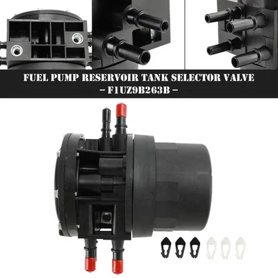 Fuel Pump Reservoir Tank Selector Valve F1UZ9B263B Fits Ford F-Super Duty E-150 Foto 1 de 4
