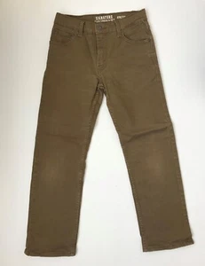 Signature by Levi Strauss & Co Boys S67 Athletic Camel Brown Bootcut Jeans 18 - Picture 1 of 12