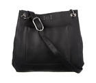 NEW - Calvin Klein Collection Black Calfskin Leather Tote