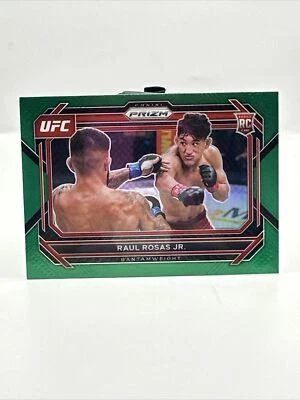 RAUL ROSAS JR 2023 PANINI PRIZM UFC GREEN PRIZMS RC #8 - Image 1 of 4
