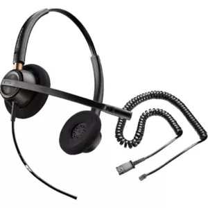 Plantronics HW520 EncorePro Noise-Canceling Binaural Headset with RJ9 Adapter - Picture 1 of 1