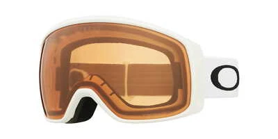 Skibrille Oakley Flight Tracker M Matte White Prizm Snow Persimmon OO7105-11