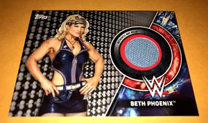 WWE Beth Phoenix Topps One Hit Card Mat Relic 2018 WW Womens Division - Bild 1 von 2
