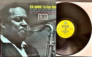 GENE AMMONS The Happy Blues VG+/VG+ e-STEREO LP - JACKIE McLEAN, ART FARMER, RVG - Foto 1 di 2
