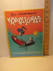 humor / comics / cartoons KRAZY & IGNATZ VOL ONE by GEORGE HERRIMAN 1988 pb - Picture 1 of 10