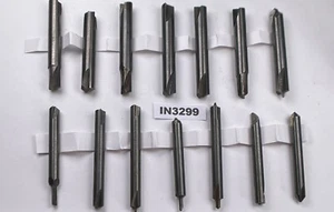 Fullerton & Unbranded-Double End Mills-14pc-2 Flute Drill & Countersink IN3299 - Picture 1 of 12