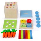 4-in-1 Plugging Toy Sensory Box Table Game Activity Toy Kiddie Travel