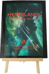 Hyperplanes Players Guide Cinematic Sci-Fi by Scrivener LLC PB Dungeons &Dragons - Picture 1 of 24