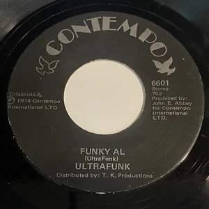 Ultrafunk: Funky Al / Living For The City 45 - Contempo - Funk - Bild 1 von 2