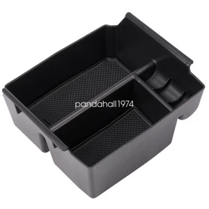 Center Console Armrest Storage Box Organizer Fit for 2011-2018 Jeep Wrangler JK - Picture 1 of 11