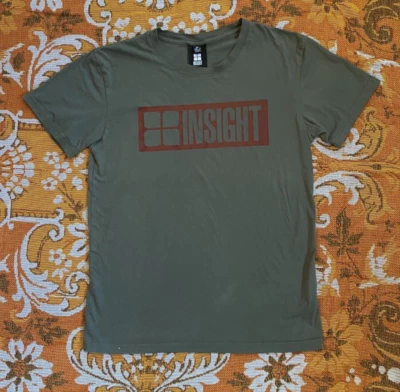 Insight ◎ Logo ◎ Khaki / Olive Green with Red Logo - Adult Size M - image 1 of 4