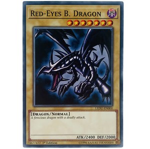 YUGIOH Red-Eyes B. Dragon LEDU-EN000 Common Card 1st Edition NM-MINT