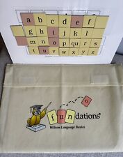 Fundations Wilson Language Basics Magnet Board & Letters Dry Erase Board Lines