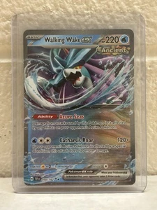 Pokémon TCG Walking Wake ex Scarlet & Violet-Forze Temporali 050/162 Holo Doppio - Foto 1 di 2