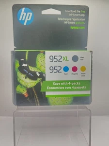 HP 952XL/952 Wielokolorowy zestaw wkładów atramentowych N9K28AN F6U19AN N9K27AN Exp 2026+ - Zdjęcie 1 z 4