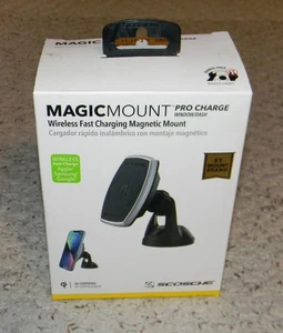 Scosche MPQ2WD-XTSP1 Magicmount Pro Charge Phone Mount - Black OF8 - Picture 1 of 3