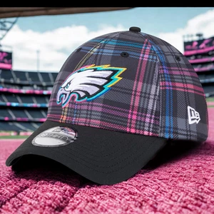 Philadelphia Eagles Crucial Catch 2024 New Era 39Thirty Hat L/XL NFL Stretch Fit - Picture 1 of 9