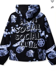 Anti Social Social Club Rod Bell Anorak Jacket size large never opened, worn - Picture 1 of 4