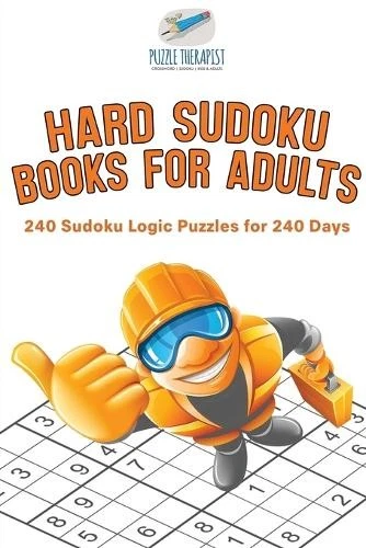 Puzzle Therapis Hard Sudoku Books for Adults 240 Sudoku  (Paperback) (UK IMPORT) - Image 1 of 1