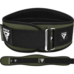 RDX X3 Army Green Neoprene Weightlifting Gym Belt - Picture 1 of 4
