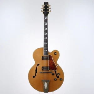 80s Westone / Matsumoku KING-II Natural MIJ Jazz ArchTop Natural Byrdland-ish - Picture 1 of 12