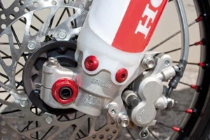 GECO Screws Covers Red Husaberg Fe 400 2008-2014 - Picture 1 of 1