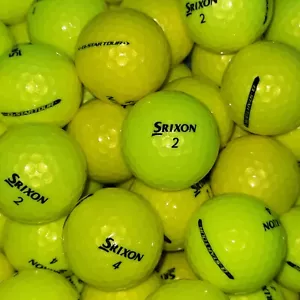 24 pelotas de golf amarillas Srixon Q Star Tour AAAAA usadas 5A - Imagen 1 de 4