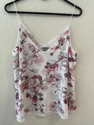 Camiseta sin mangas Chelsea 28 con correa de espagueti forrada floral talla mediana usada en excelente estado Foto 1 de 4