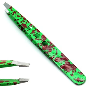 Beauty Eyebrow Hair Removal Parrot/Red Tweezer Professional Slanted Tip Tools - Picture 1 of 4
