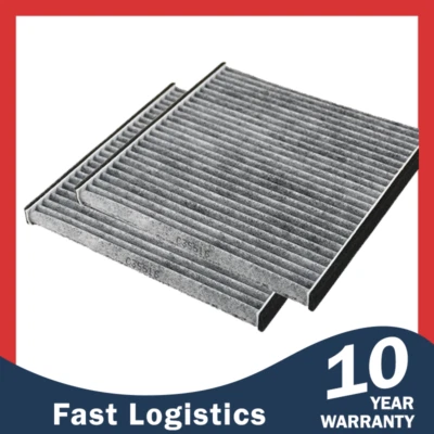 For Mitsubishi Endeavor Galant Toyota Celica Sienna Prius Pair Carbon Air Filter - Image 1 of 4
