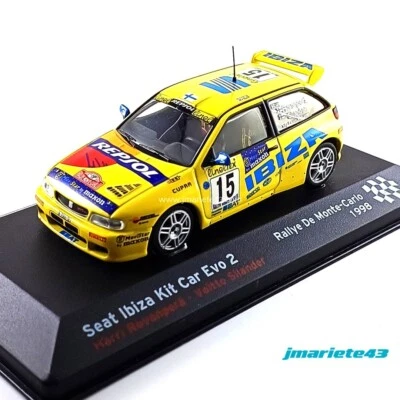 Seat Ibiza Kit Coche Evo II #15 H. Rovanperä V. Silander Rally Montecarlo 1998 1:4 Foto 1 de 4