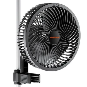 2025 New Spider Farmer 6" Clip Fan with Auto Oscillation, for Grow tent - Bild 1 von 8