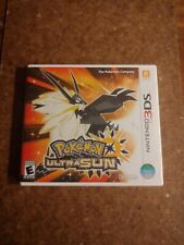 Pokemon Ultra Sun - World Edition - Case With Insert - NO GAME - Authentic