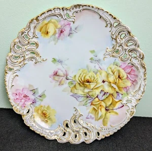 ATQ L.D.&Co Limoges Hand Painted T.POTIT Signed Collector Plate, Ø8.2", France - Picture 1 of 9