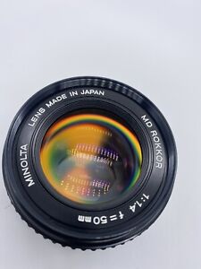 Minolta MD Rokkor 50mm 1:1.4 Objektiv