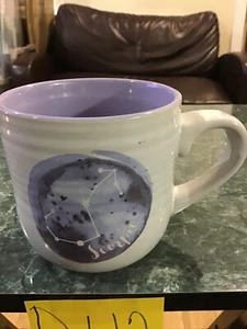 SCORPIO ZODIAC SIGN COFFEE MUG. SCORPIO COFFEE MUG. Art Deco Mug. B112 - Picture 1 of 6