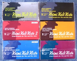 Krimi Kult Kiste, Staffel 1-6, Hörsp. 50er+60er: Durbridge Powell Becker, 60 CD - Bild 1 von 10