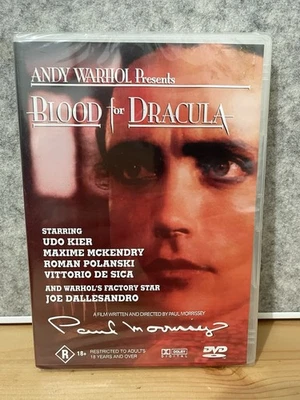 Andy Warhols'  BLOOD FOR DRACULA (1974) - Joe Dallesandro • OOP DVD - Free Ship - image 1 of 2