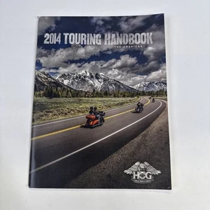 Harley Owners Group Hog Touring Handbook 2014 distribuidores de mapas de carreteras de América - Imagen 1 de 6