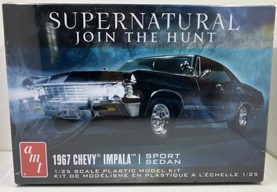 Kit modelo plástico sobrenatural Chevy Impala 1967 escala 1/25 AMT1124/12 Foto 1 de 4