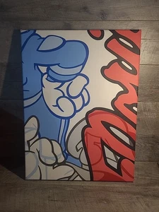 Onkel Erdbeere 2016 Original Gemälde 18 x 24 Zoll Figur "Florida" signiert  - Bild 1 von 13